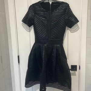 Maje Roybridge leather dress